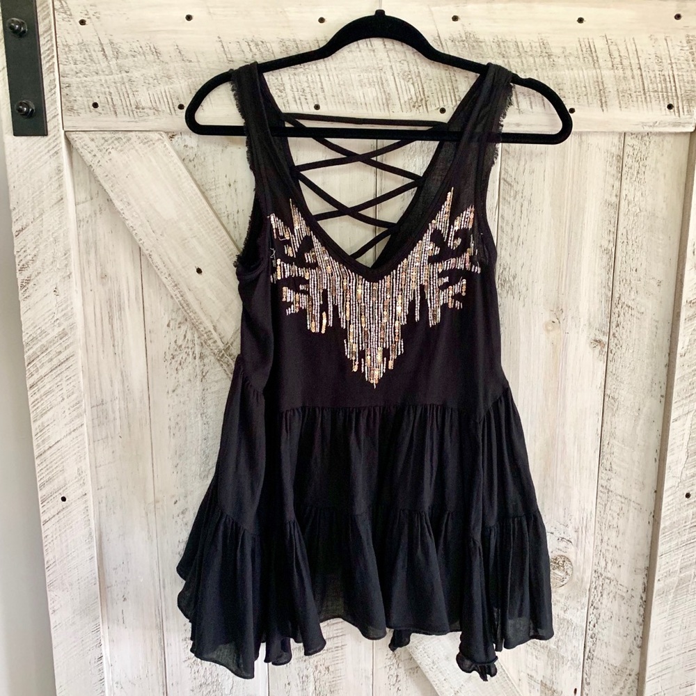 Free People Black top
